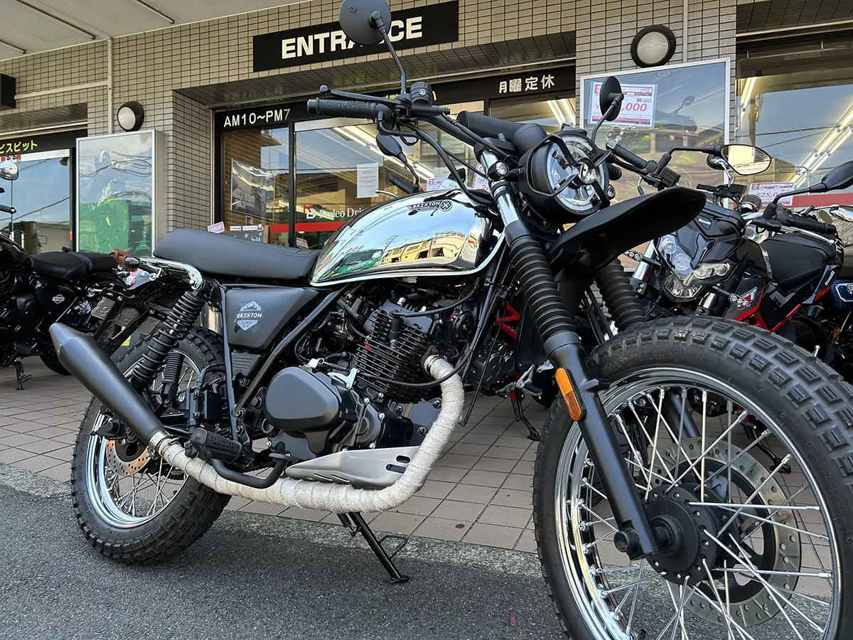 BRIXTON FELSBERG125XC | 試乗インプレッション | 正規取扱店エムズファクトリー