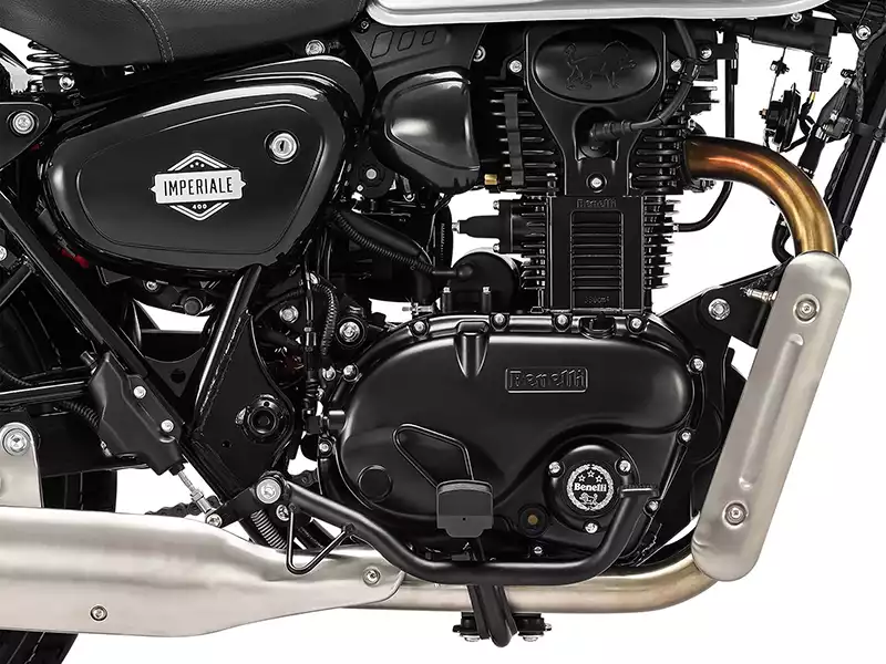 古典的な単気筒エンジンを現代風にアレンジ。ビンテージバイクのテイストとパフォーマンスを両立。