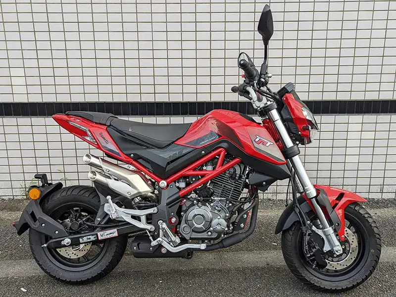 >レンタルバイク| Benelli TNT125 | 神奈川県川崎市エムズファクトリー