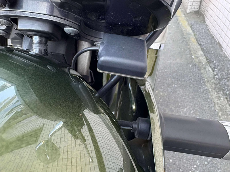 ETC車載器も装備されています。