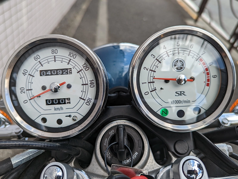 走行距離は4092Km。