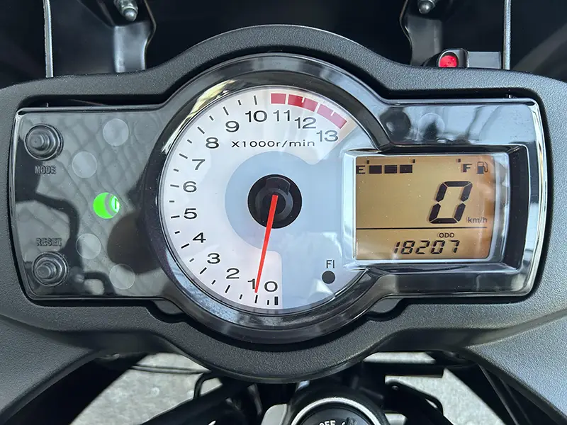 走行距離18207Km。ETC車載器も装着済みです。